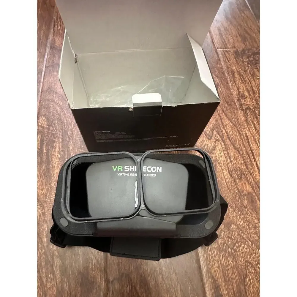 NEW VR SHINECON G10 Virtual Reality Headset Black Smartphone 3D Immersive